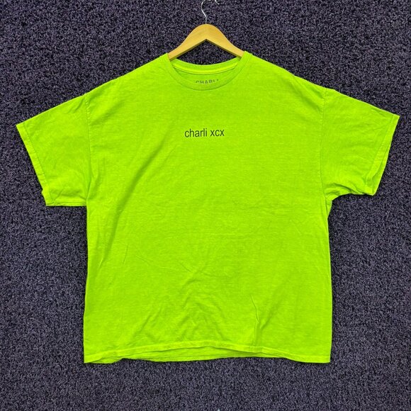 CharliXCX Brat Logo Album Cover T-shirt size extra large - Picture 3 of 4